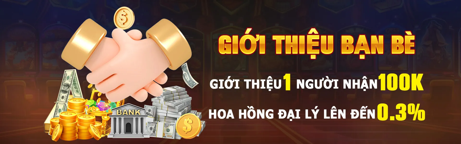 Hình ảnh nền Awin68 Nổ Hũ với các biểu tượng slot và tiền vàng